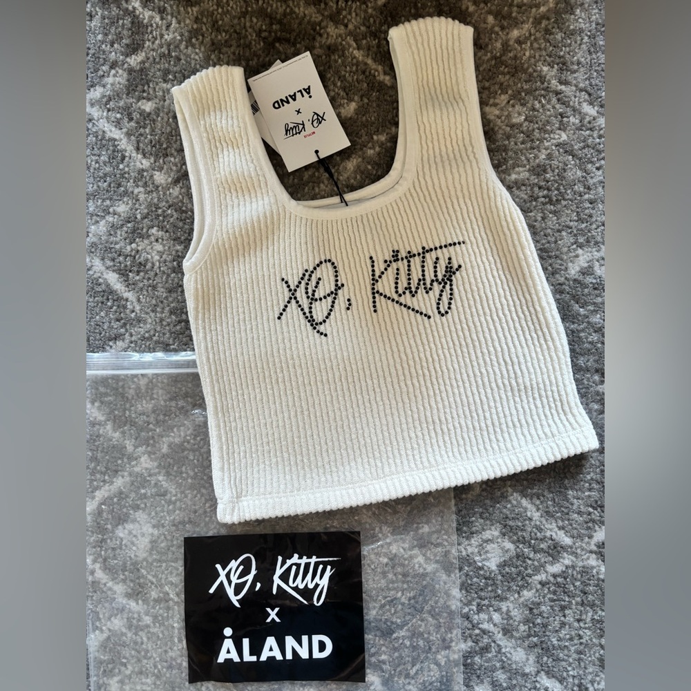 ALAND x XO KITTY Ribbed Tank Top